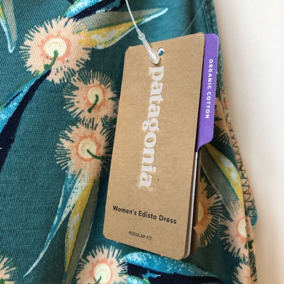 Patagonia Edisto Dress Las Flores Small NWT - Picture 3 of 11